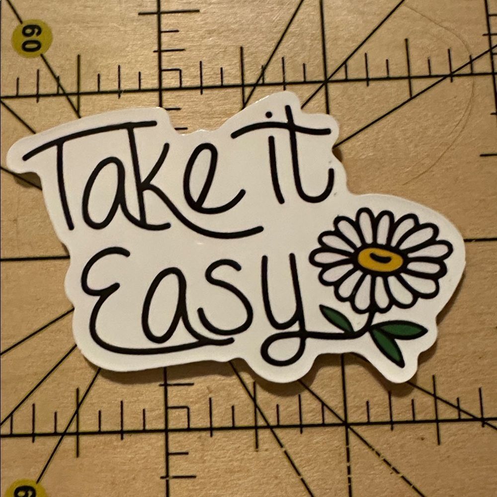 NEW Flower Daisy Aesthetic Waterproof Vinyl Sticker